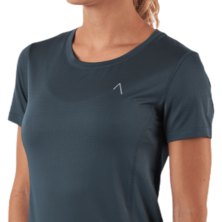 Brick Mesh Tee Green