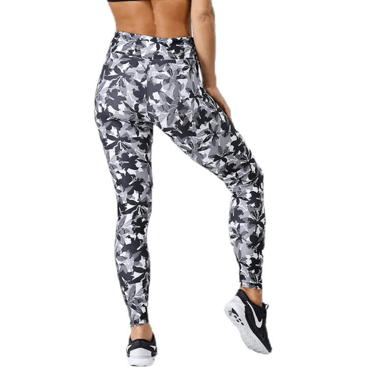 Flattering AOP Tights Grey