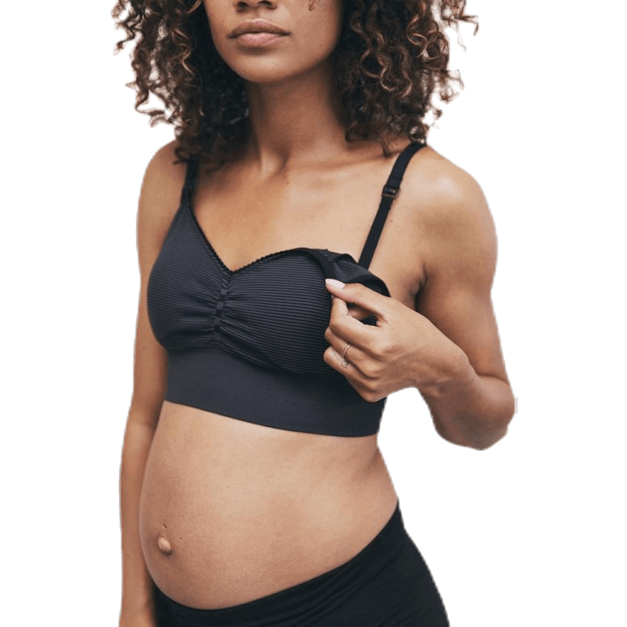 Fast Food Bra/Free Black/Grey