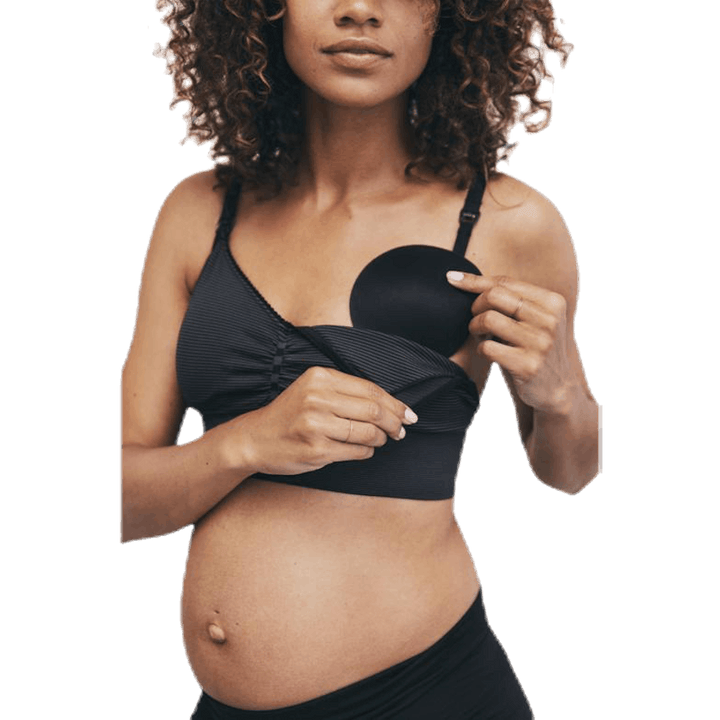 Fast Food Bra/Free Black/Grey