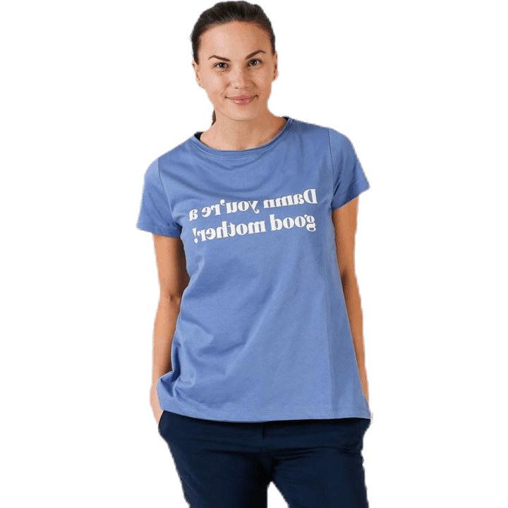 Chari Mutter Tee Blau