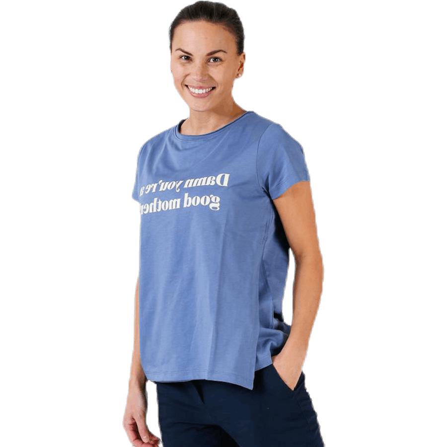 Chari Mutter Tee Blau
