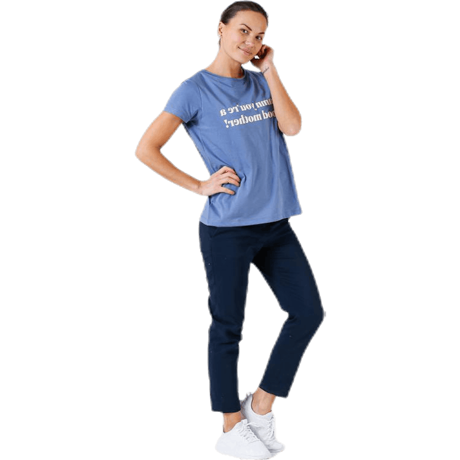 Chari Mutter Tee Blau