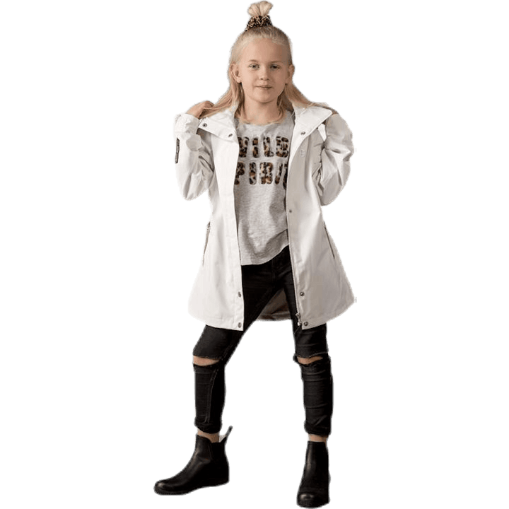 Ava 2 couches imperméable Jr blanc