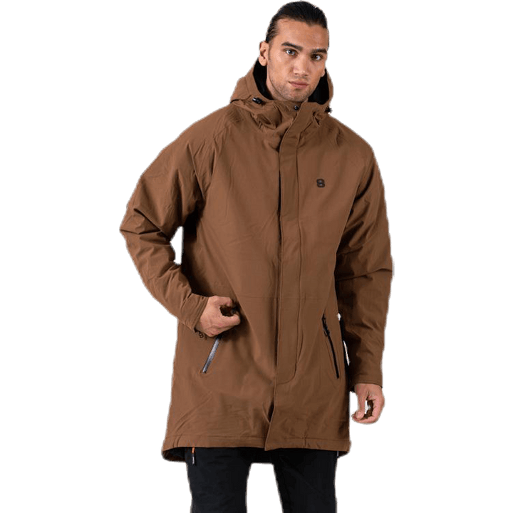 Heat Grip Coat Brown