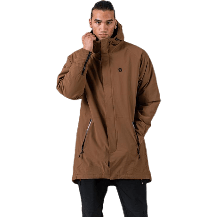 Heat Grip Coat Brown