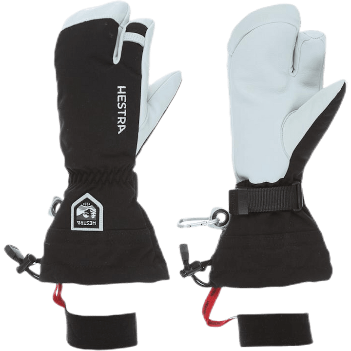 Kožená lyža Heli Ski 3 Finger Black