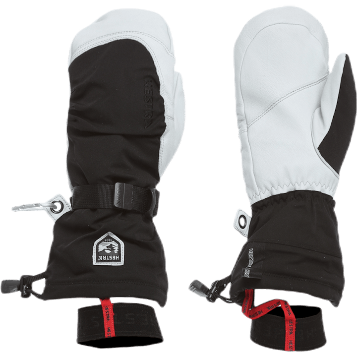 Kožená rukavica Army Extreme Mitt White/Black