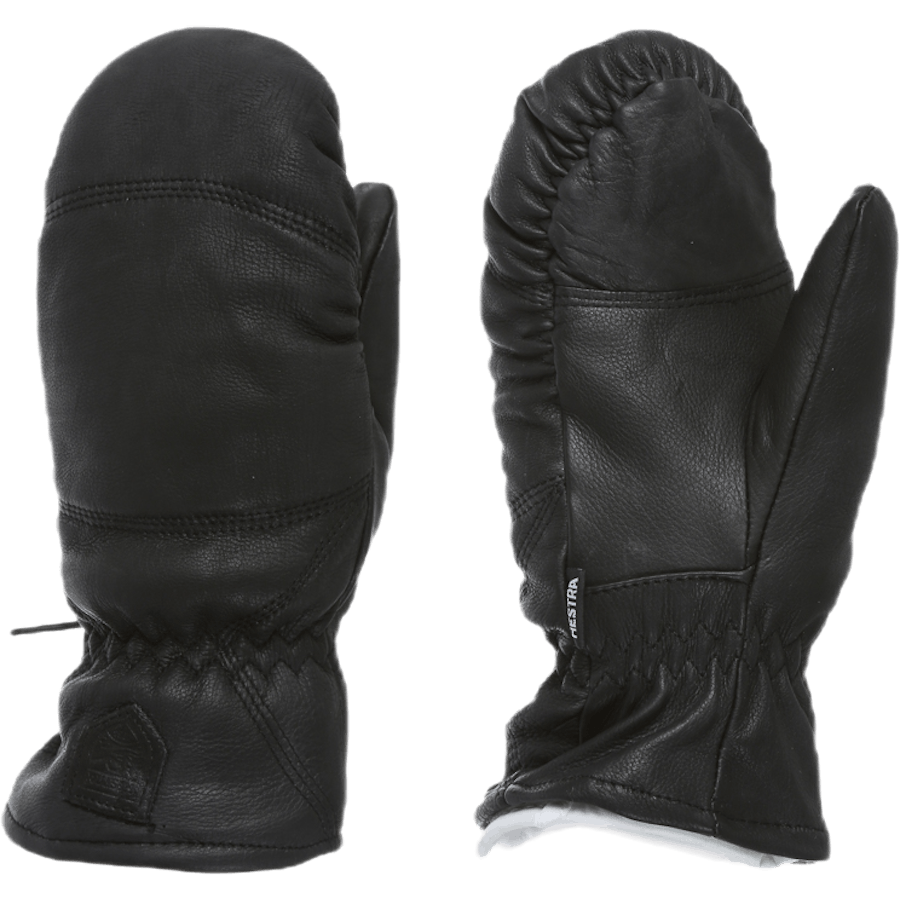 Leather Box Mitt Black