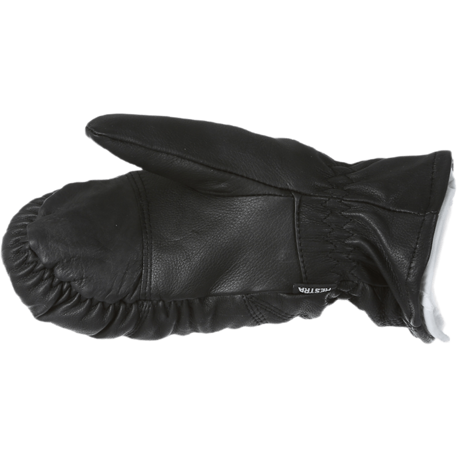 Leather Box Mitt Black