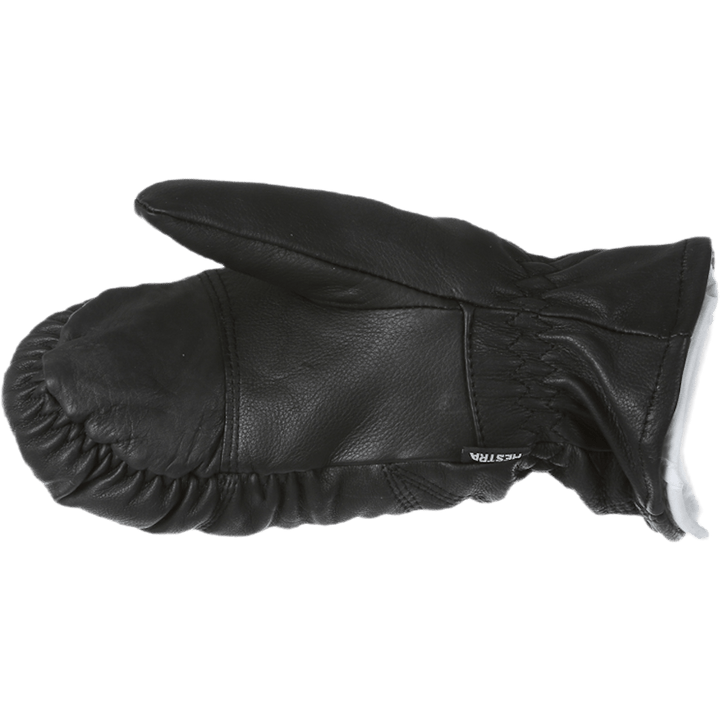 Leather Box Mitt Black
