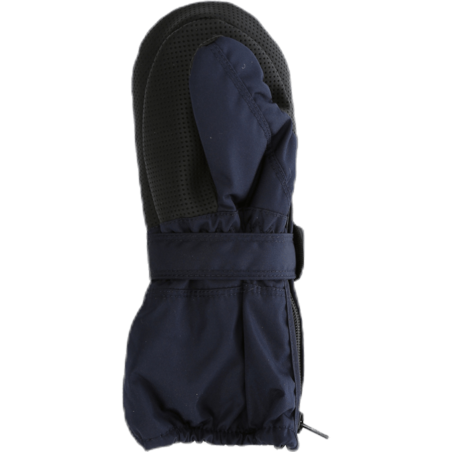 Baby Zip Long - Mitten 0-5 Years Blue
