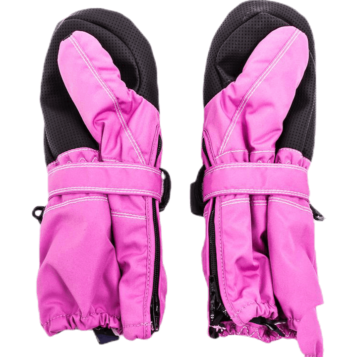 Baby Zip Long - rukavičky 0-5 rokov Ružová