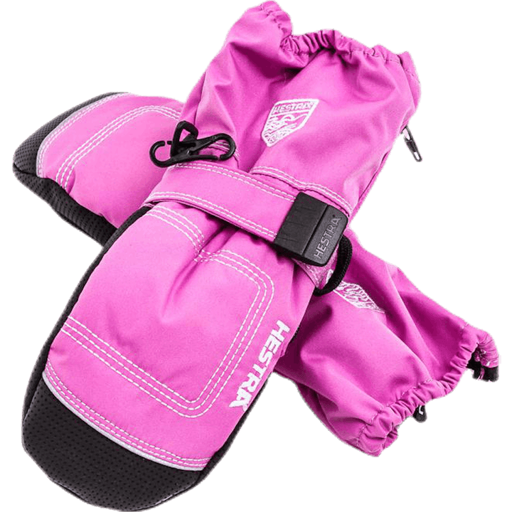 Baby Zip Long - rukavičky 0-5 rokov Ružová