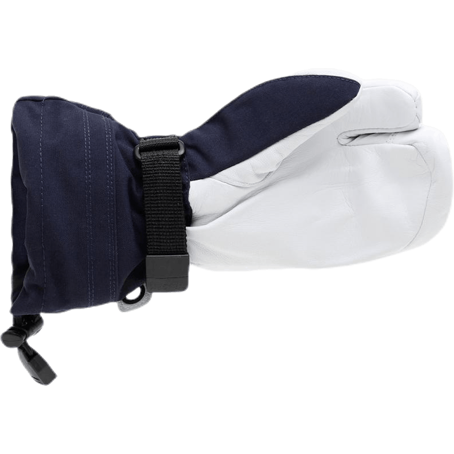 Ski héliporté 3 doigts en cuir Army Junior Bleu