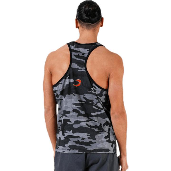 Vintage T-back Patterned/Grigio