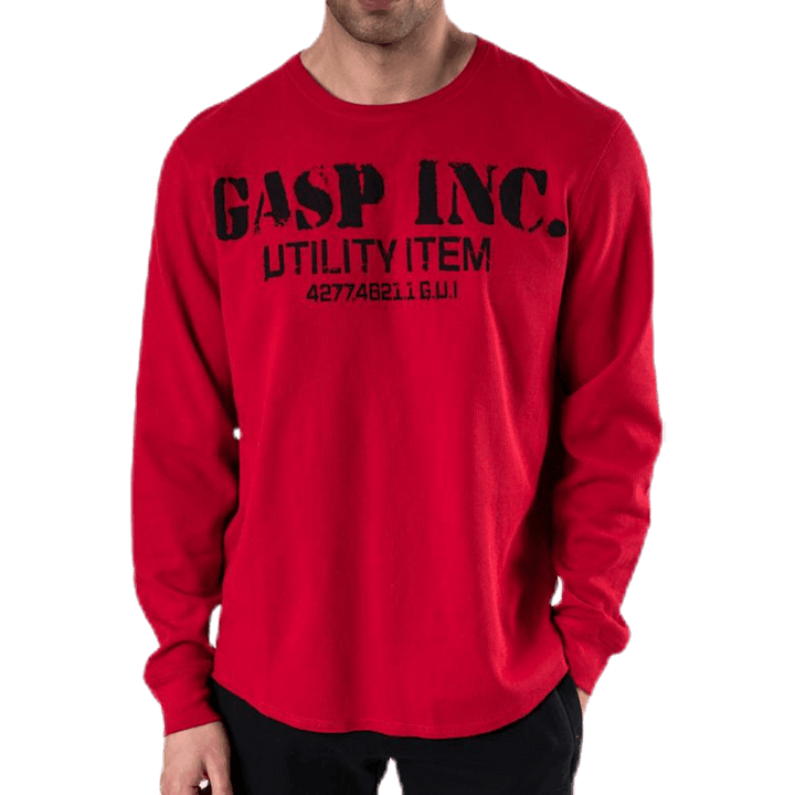 Maglione termico da palestra Rosso
