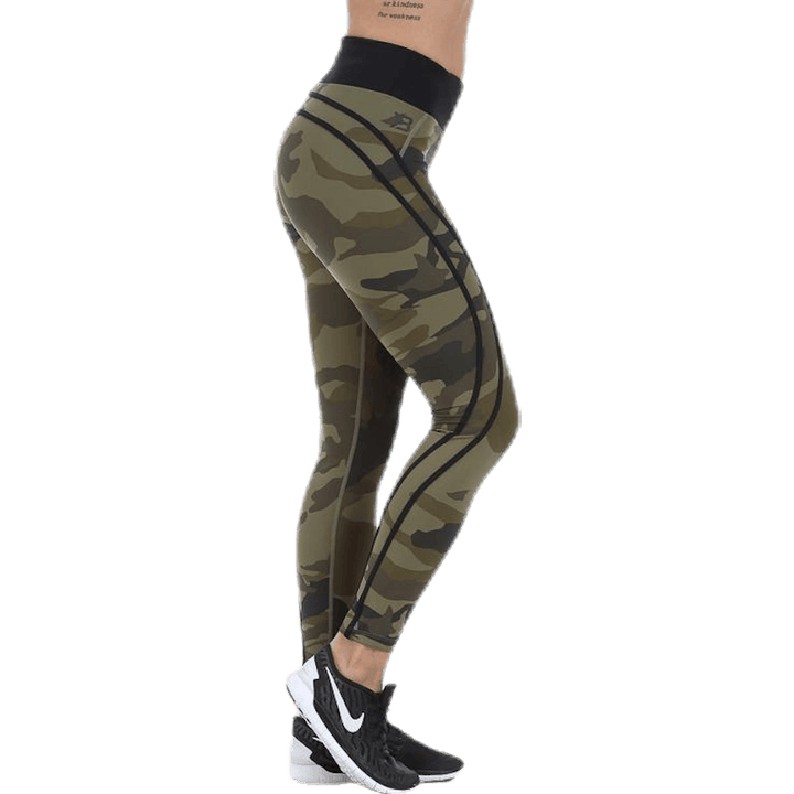 Camo High Tights Grønn