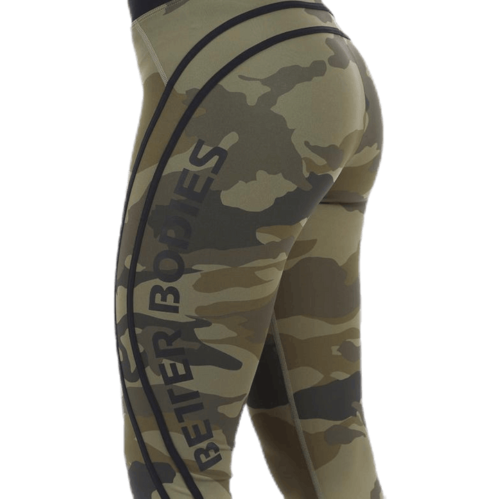 Camo High Tights Grønn