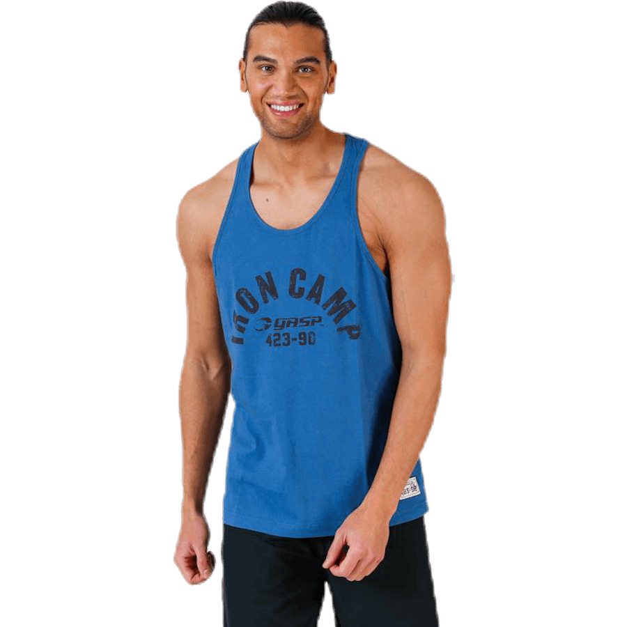 Throwback tank Blue