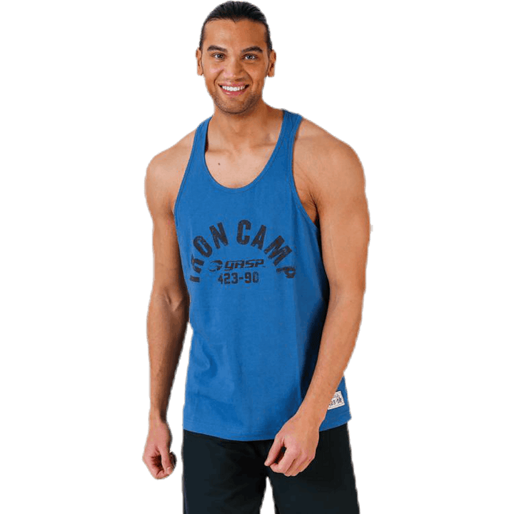 Throwback tank Blue