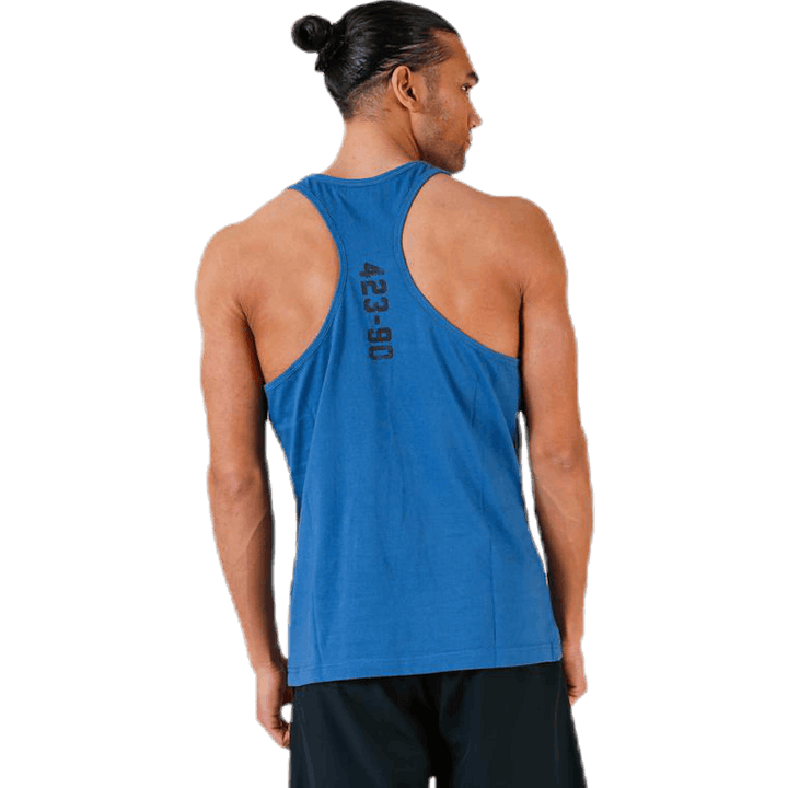Throwback tank Blue