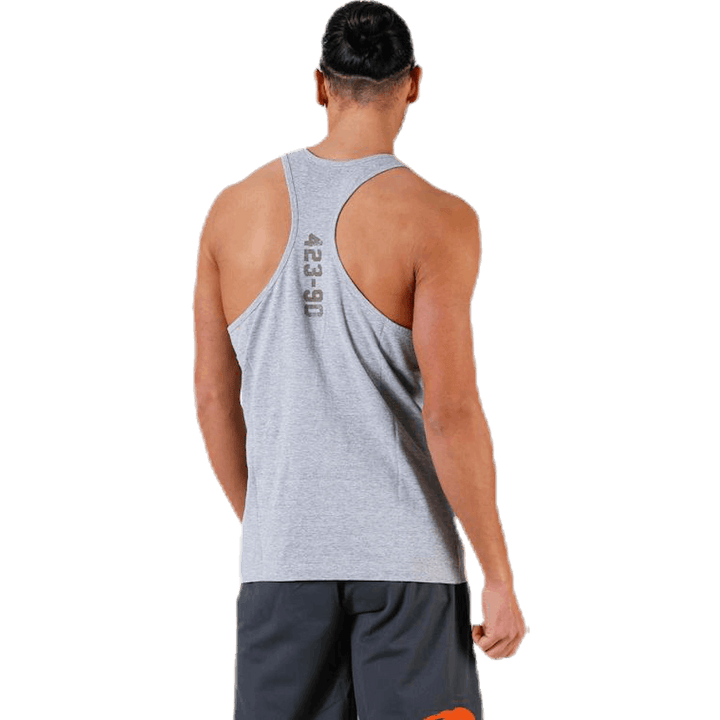 Throwback tank Grey