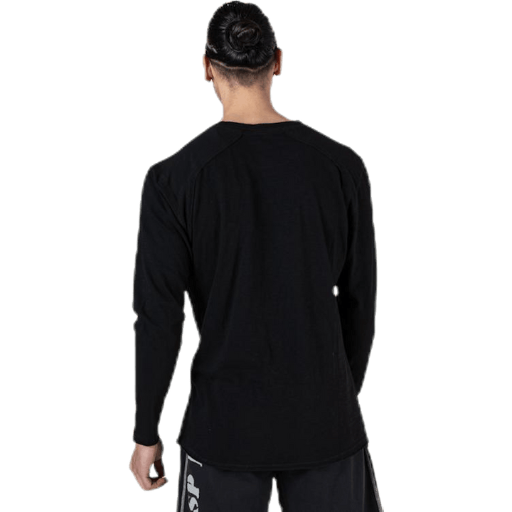 Throwback LS Tee Black