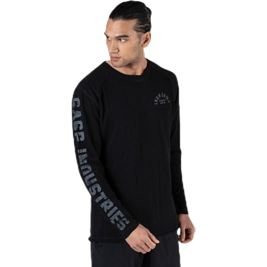 Throwback LS Tee Black
