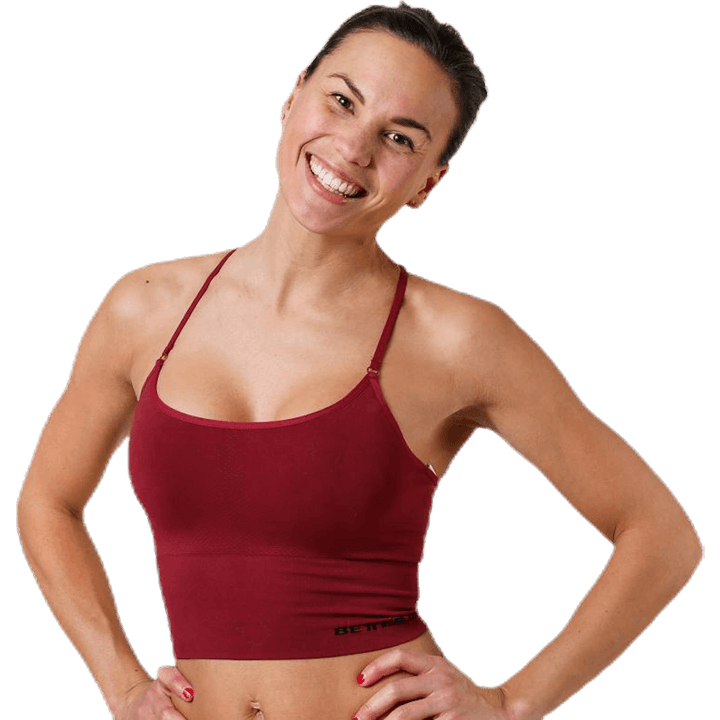 Bezšvová podprsenka Astoria Red