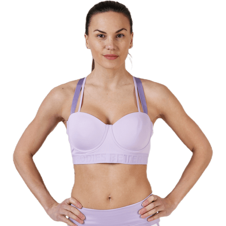 Waverly Sports Bra Purple