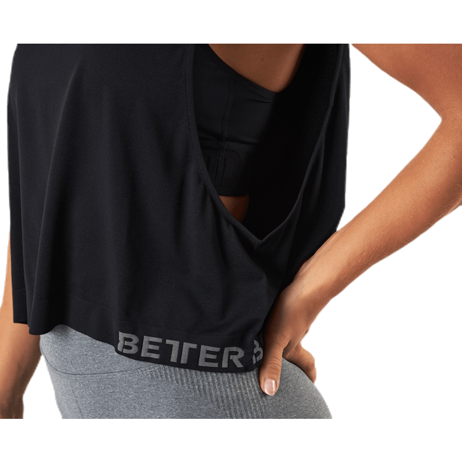 Rockaway Seamless Tank Black