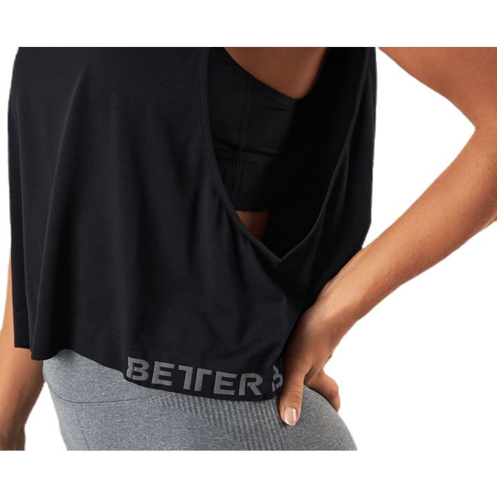 Rockaway Seamless Tank Black