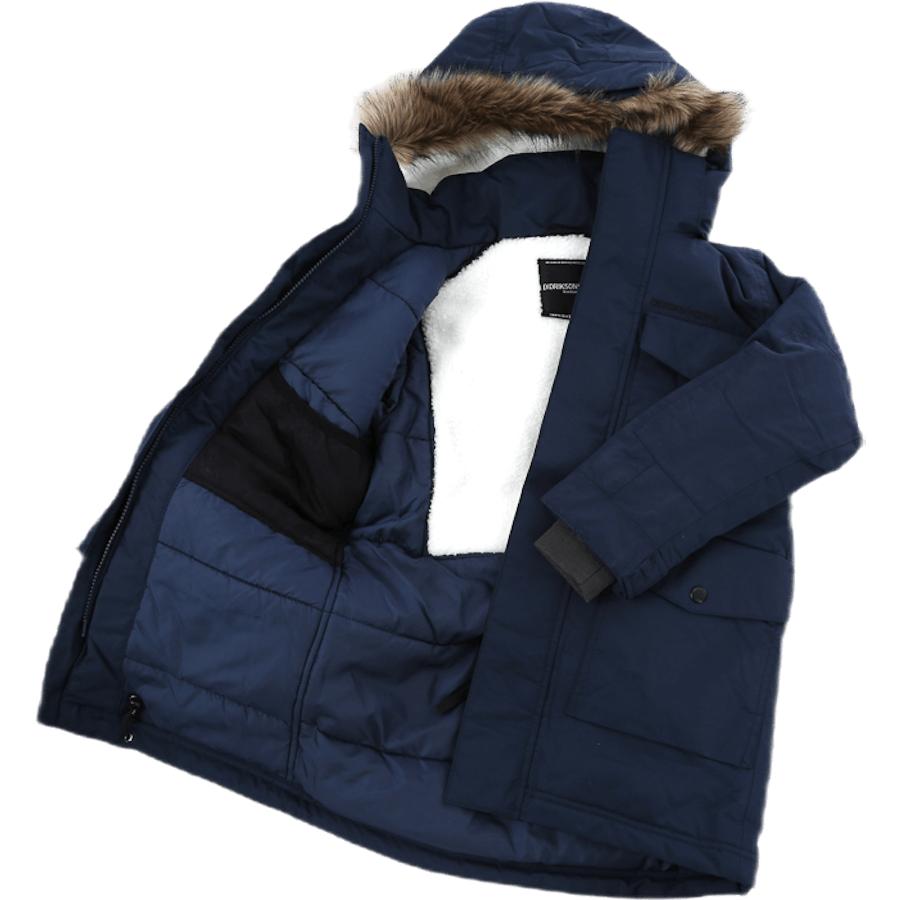 Matt Parka Blue