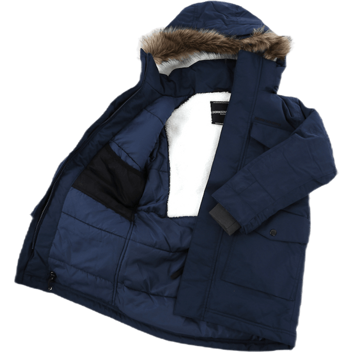 Matt Parka Blue