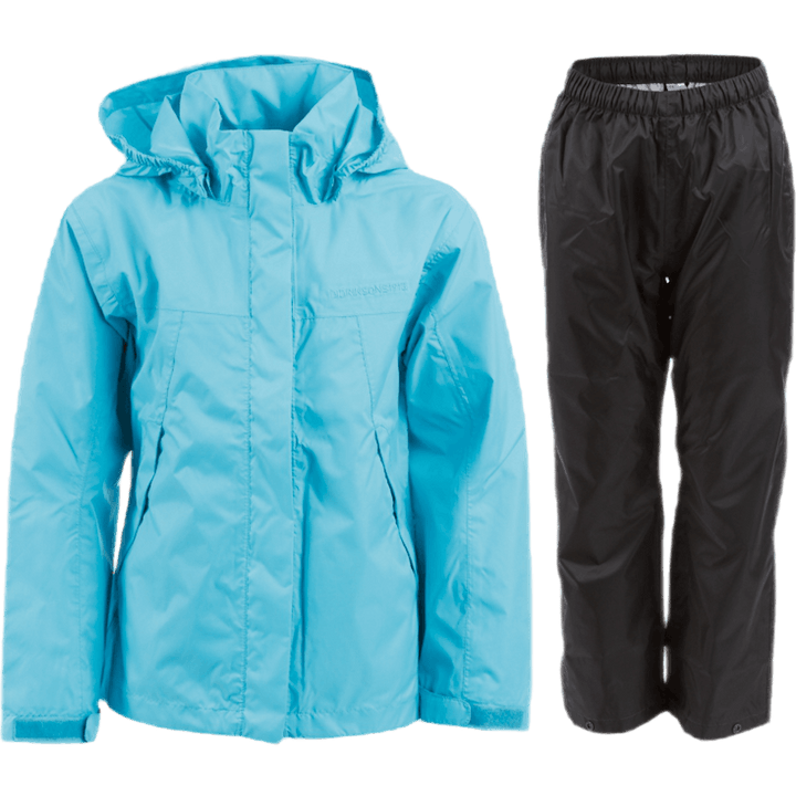 Tigris Junior Girls Rain Set Turquoise/Black
