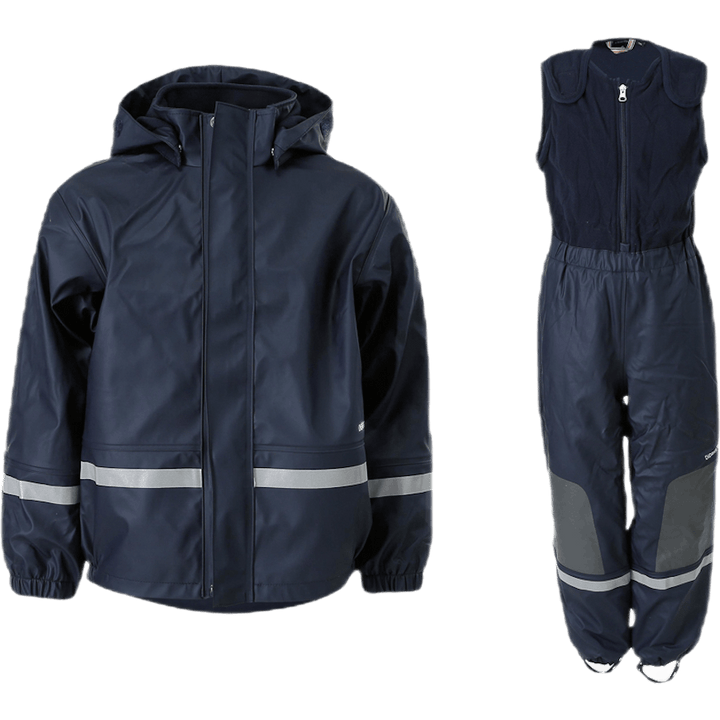 Ensemble de pluie rembourré Boardman bleu