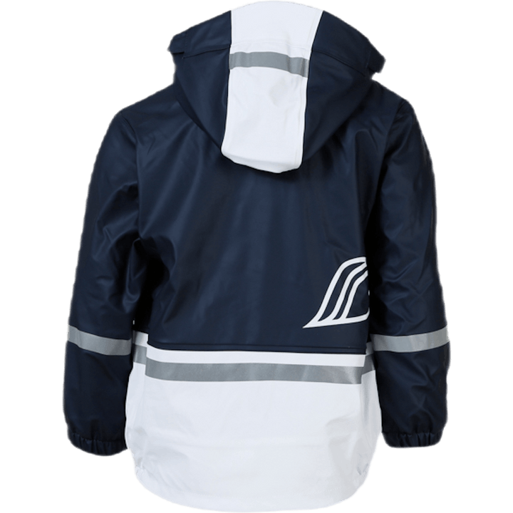 Boardman Fleece Lined Rainsuit Blue/White