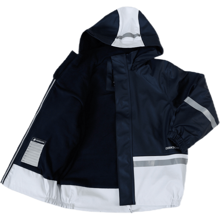 Boardman Fleece Lined Rainsuit Blue/White