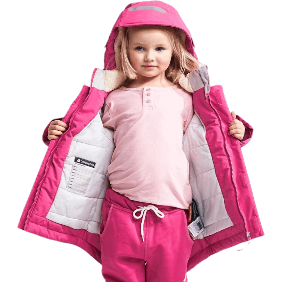 Indre Kid's Parka Pink