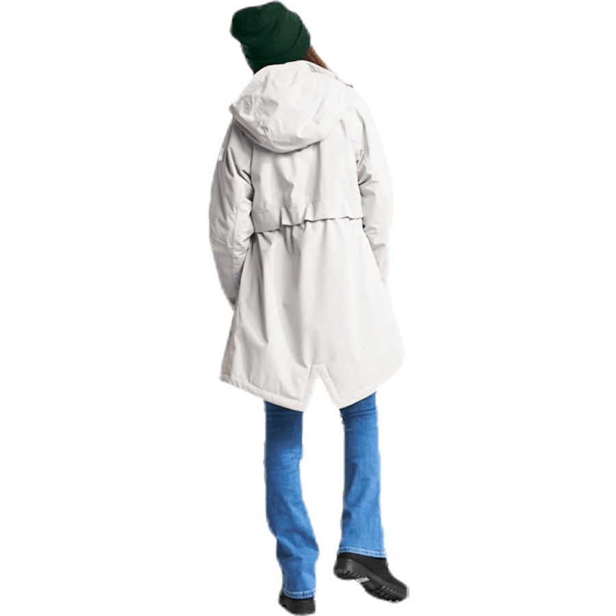 Thea Girl's Parka White