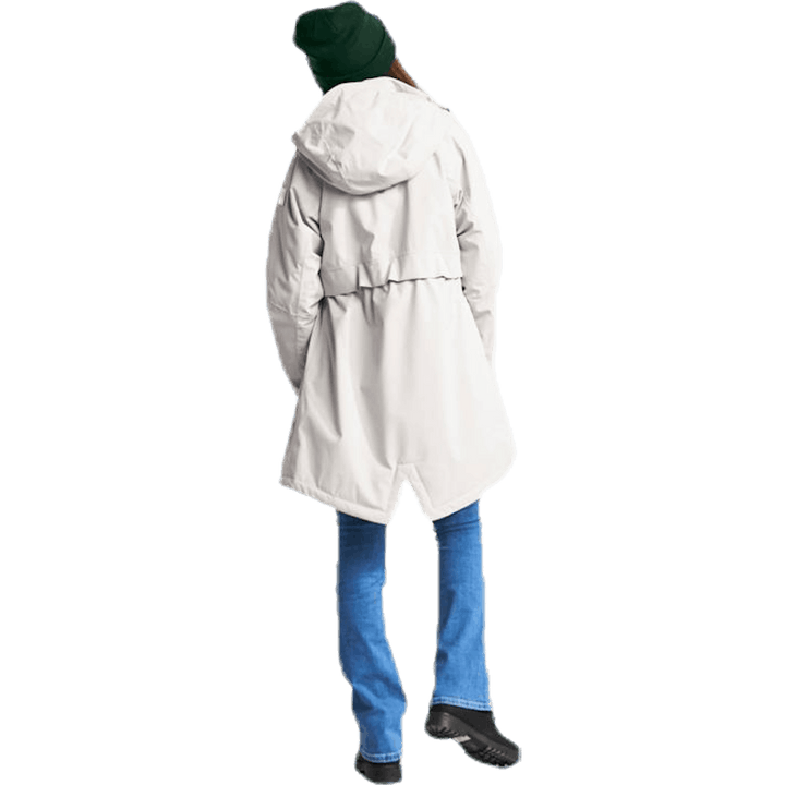 Thea Girl's Parka White