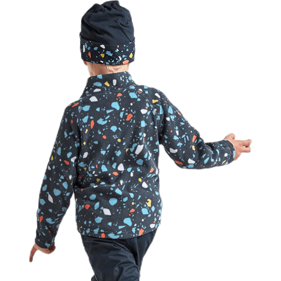 Monte Printed Kids Jacket Blue