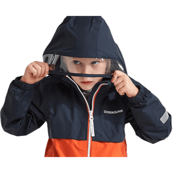 Chaqueta infantil Viken Azul/Naranja