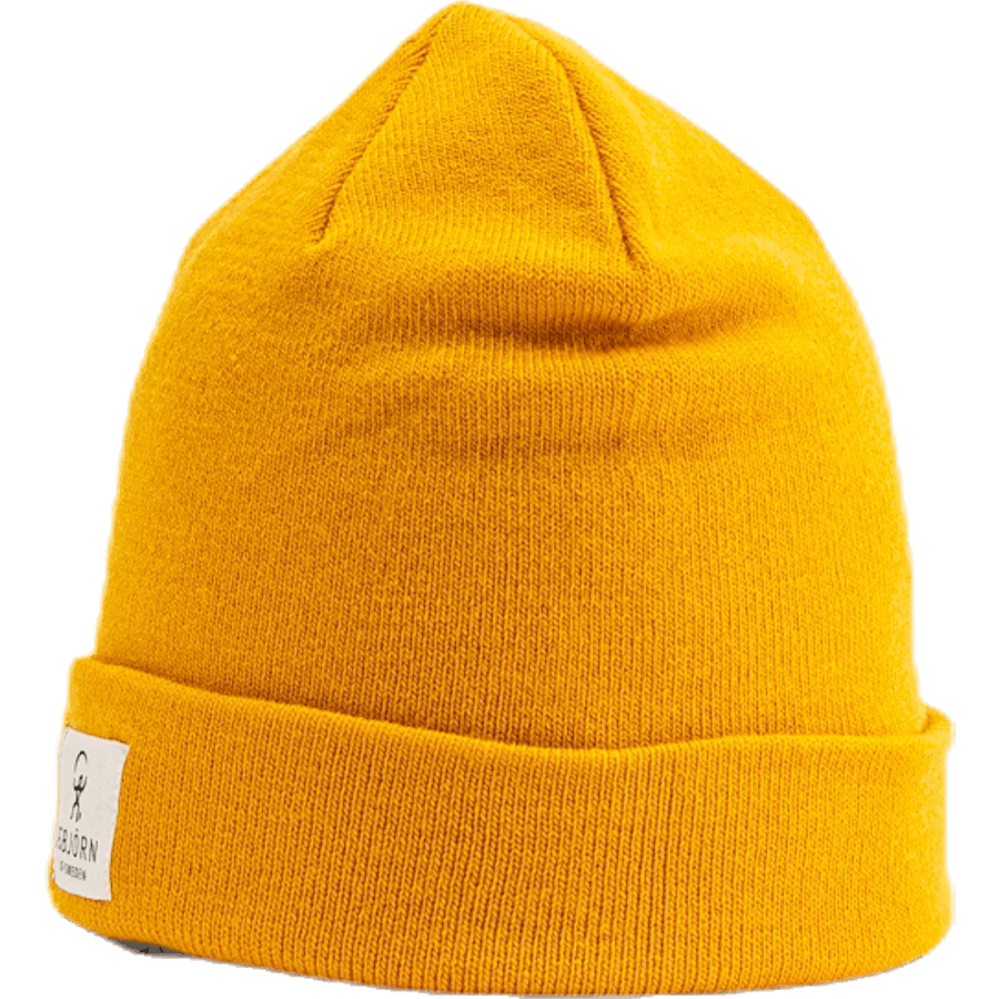 Sunny Double Knit Cap Yellow