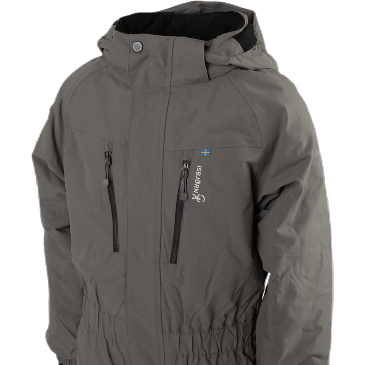 Penguin Snowsuit Grey