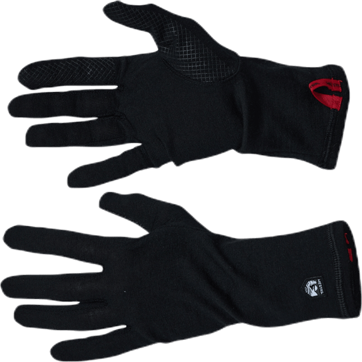 Merino Wool Liner Long Black
