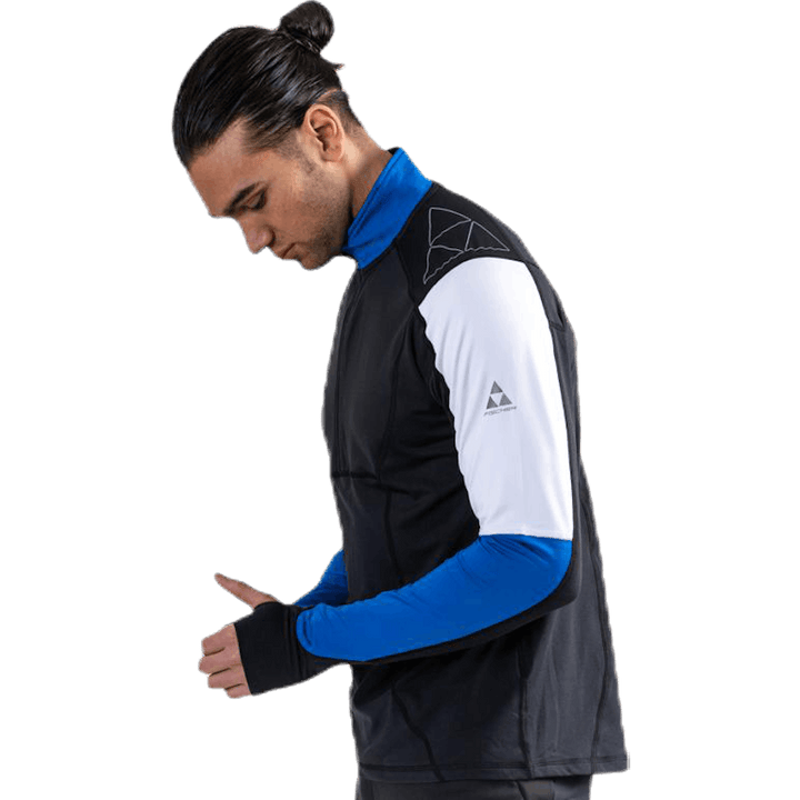 Åsarna 2 Baselayer L/S Top Blue/Black