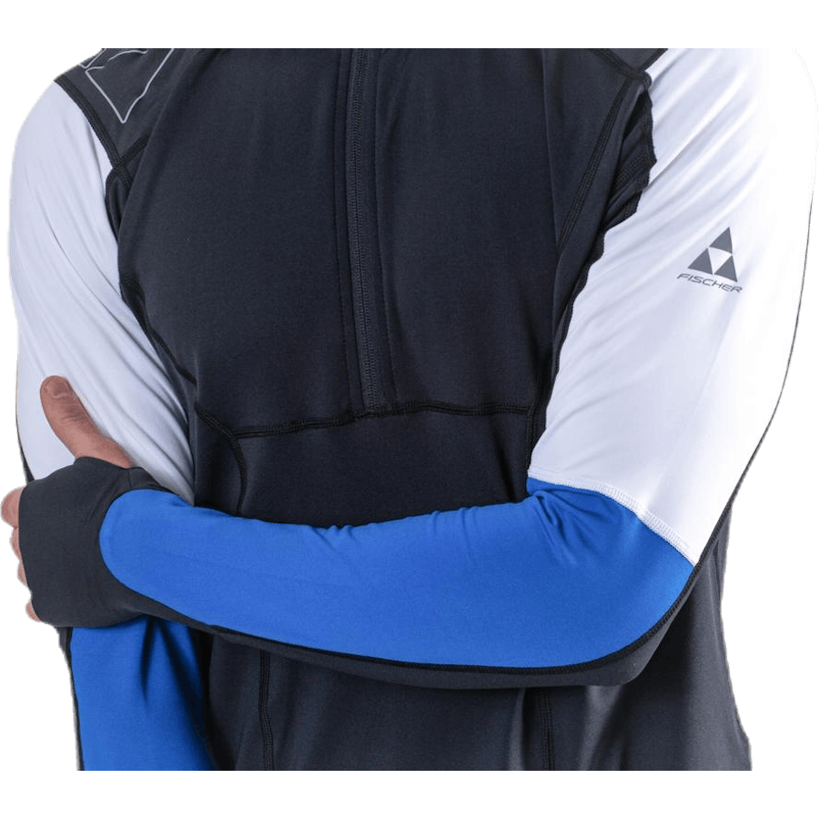 Åsarna 2 Baselayer L/S Top Blue/Black