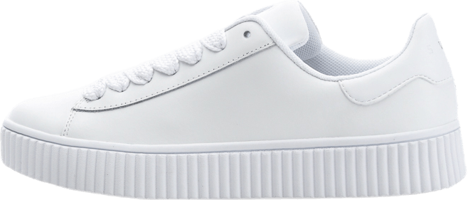 Anna Wide Lace Sneaker Weiß